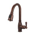 Forraje Single Handle Pull-Down Kitchen Faucet - Oil Rubbed Bronze FO2635608